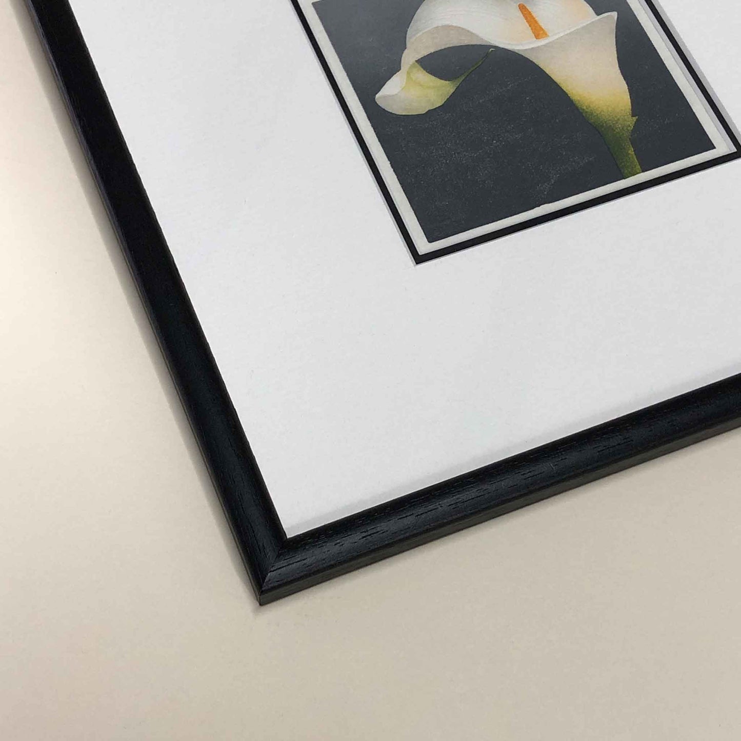 Arum Lily woodblock - original handmade print