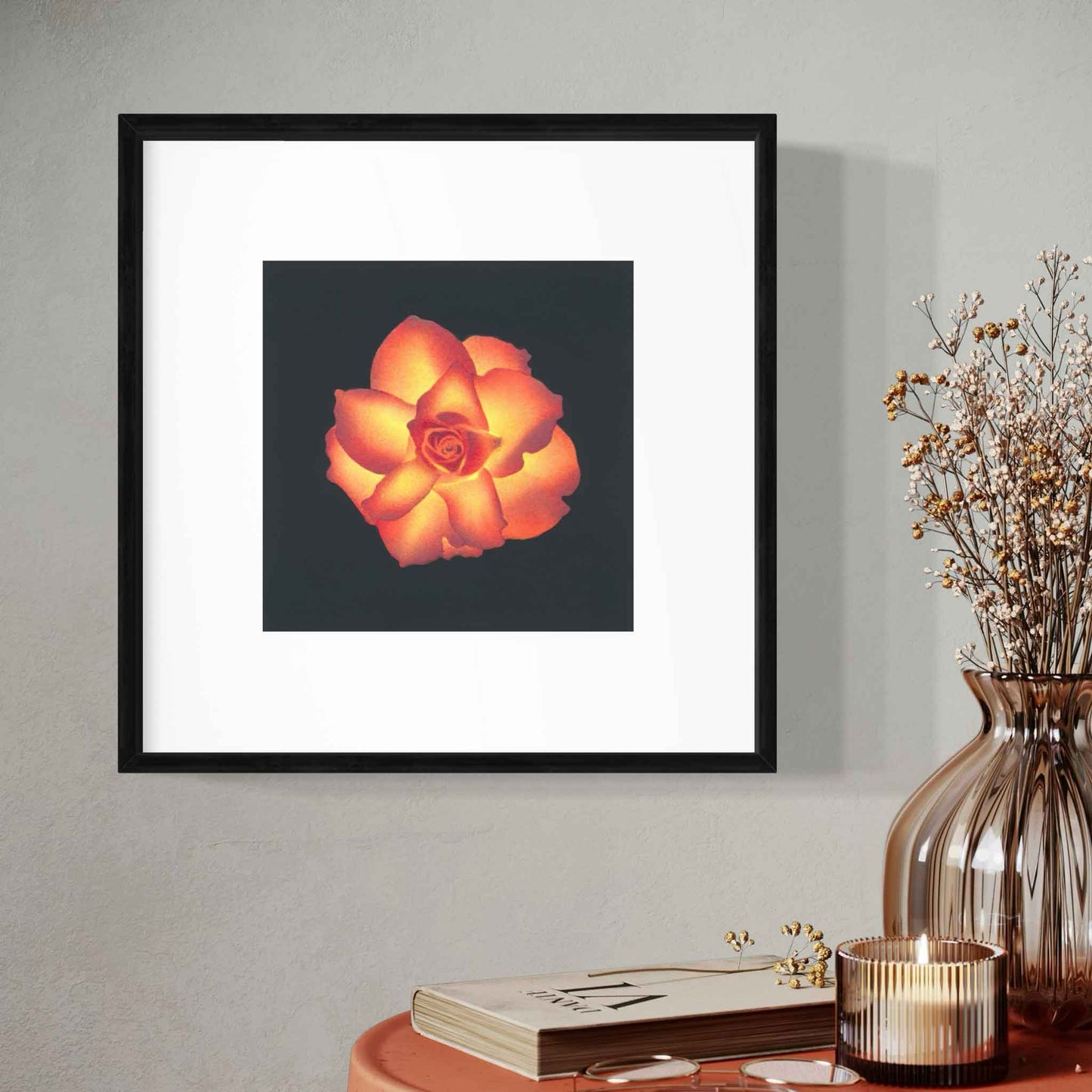 High and Magic - Rose Fine Art Print