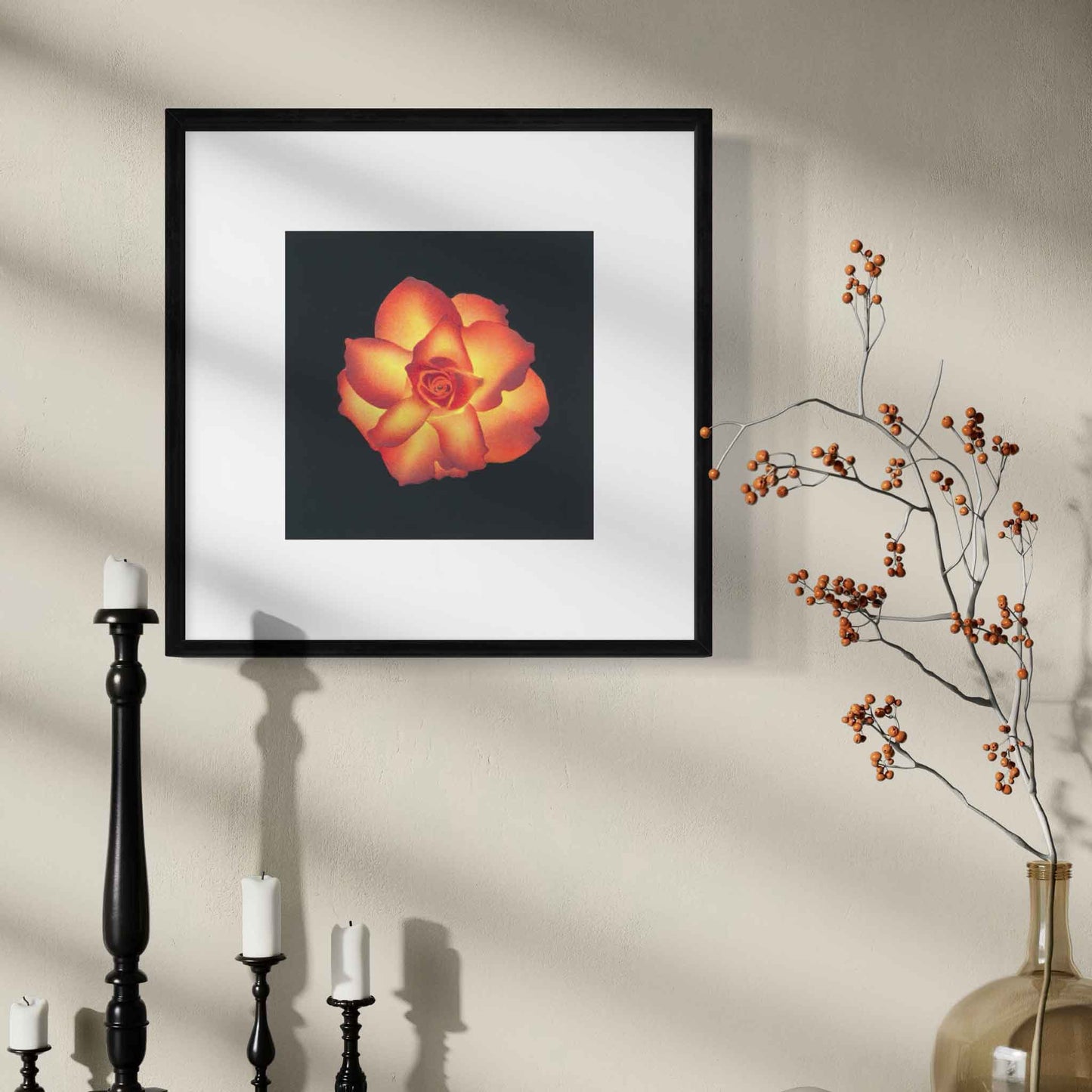 High and Magic - Rose Fine Art Print