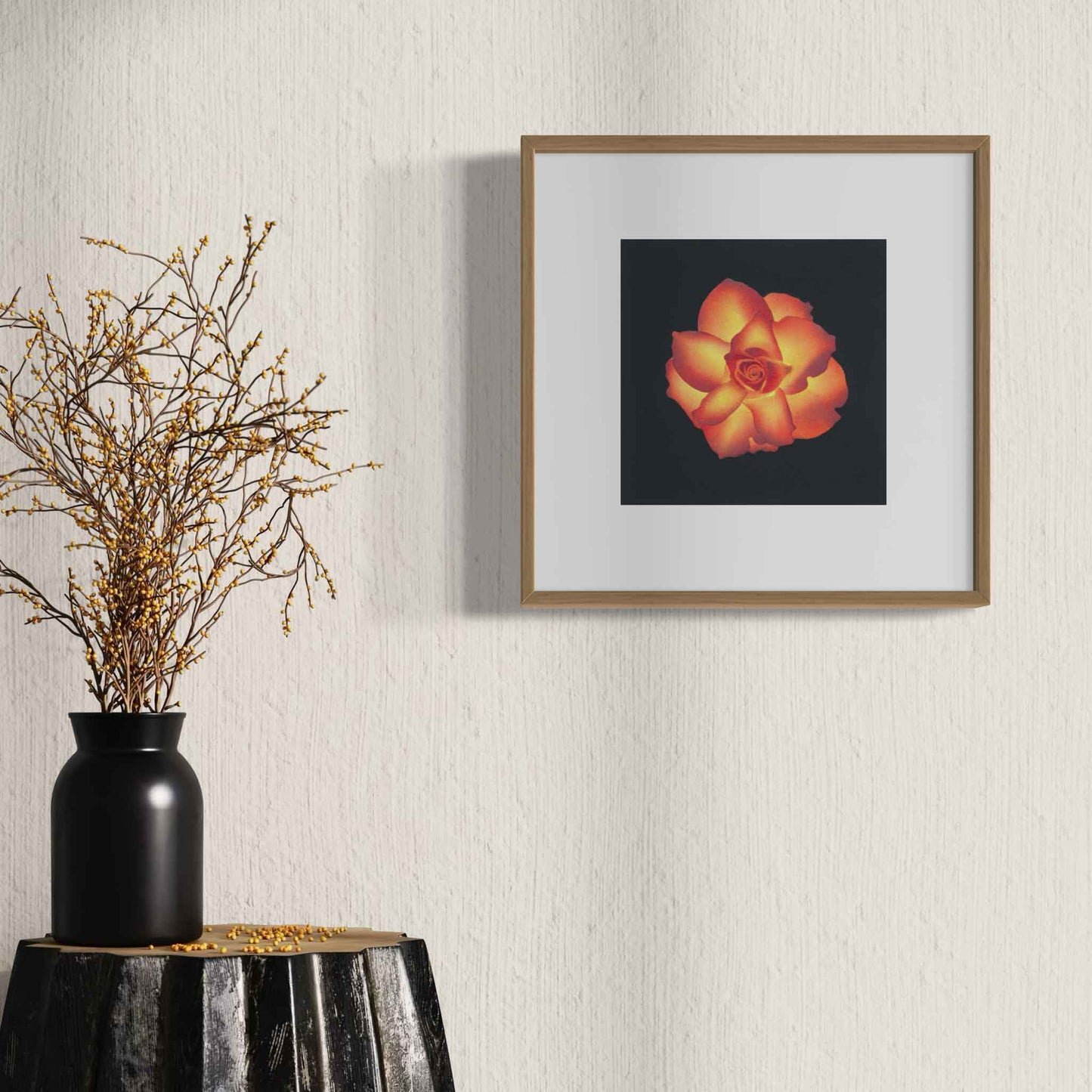 High and Magic - Rose Fine Art Print