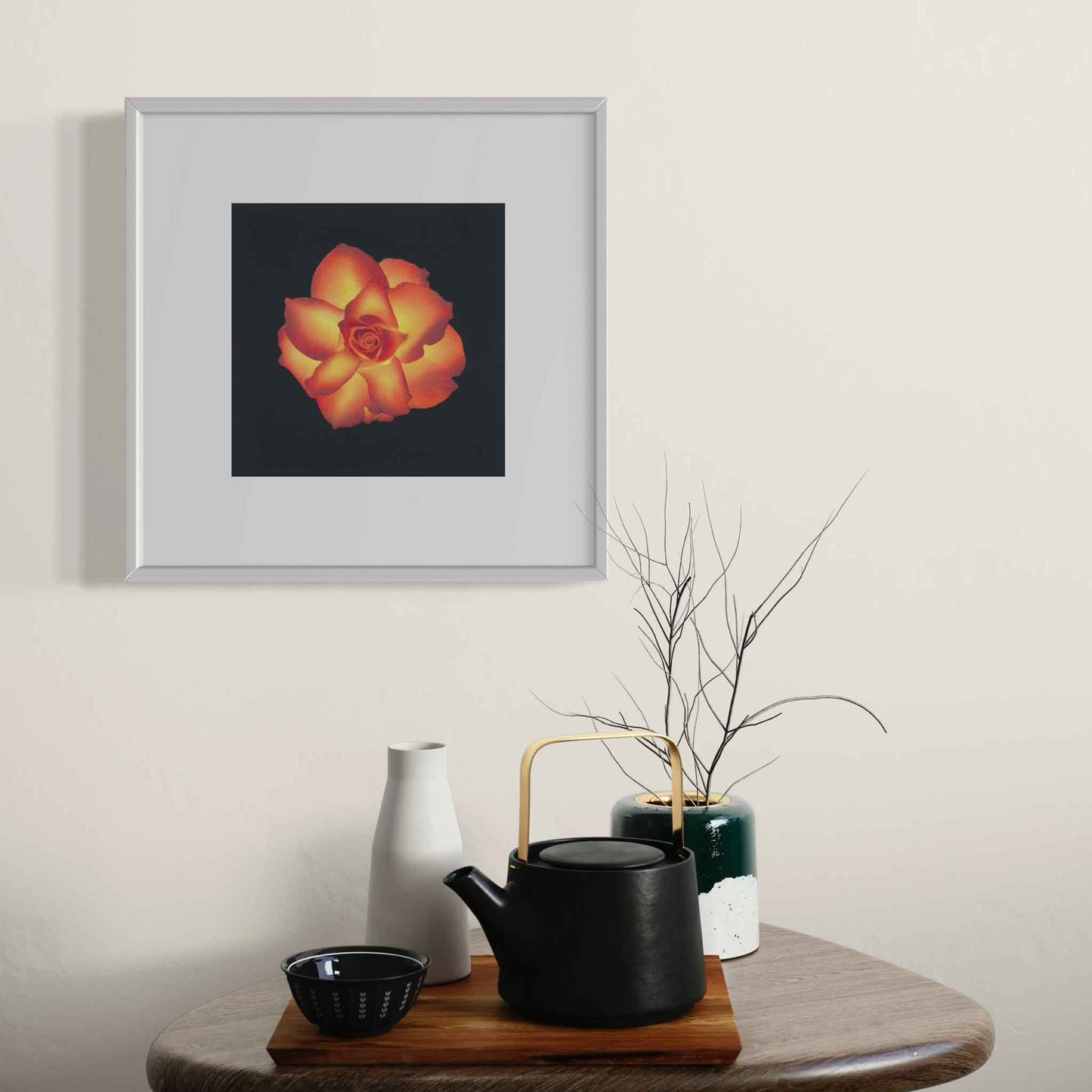 High and Magic - Rose Fine Art Print