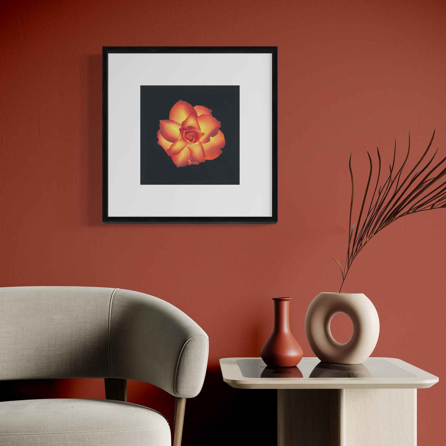 High and Magic - Rose Fine Art Print