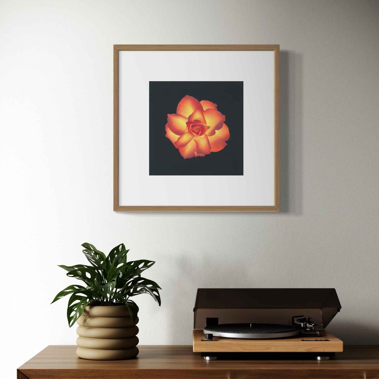 High and Magic - Rose Fine Art Print