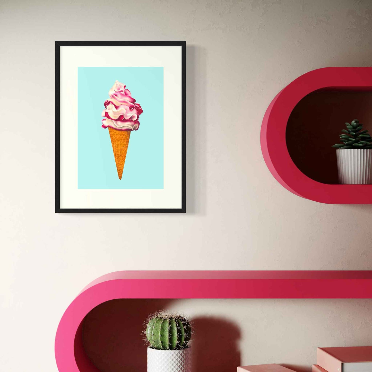 I Scream Ice Cream - Fine Art Print