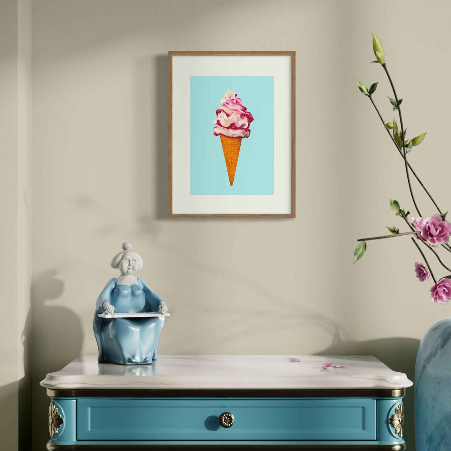 I Scream Ice Cream - Fine Art Print