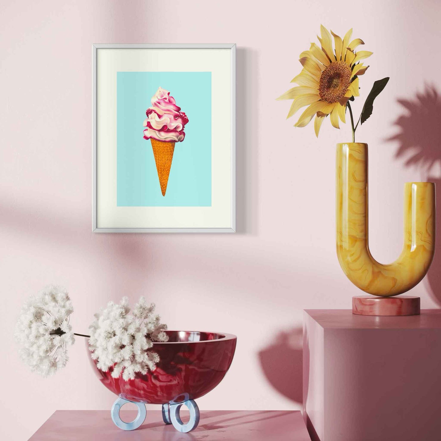 I Scream Ice Cream - Fine Art Print
