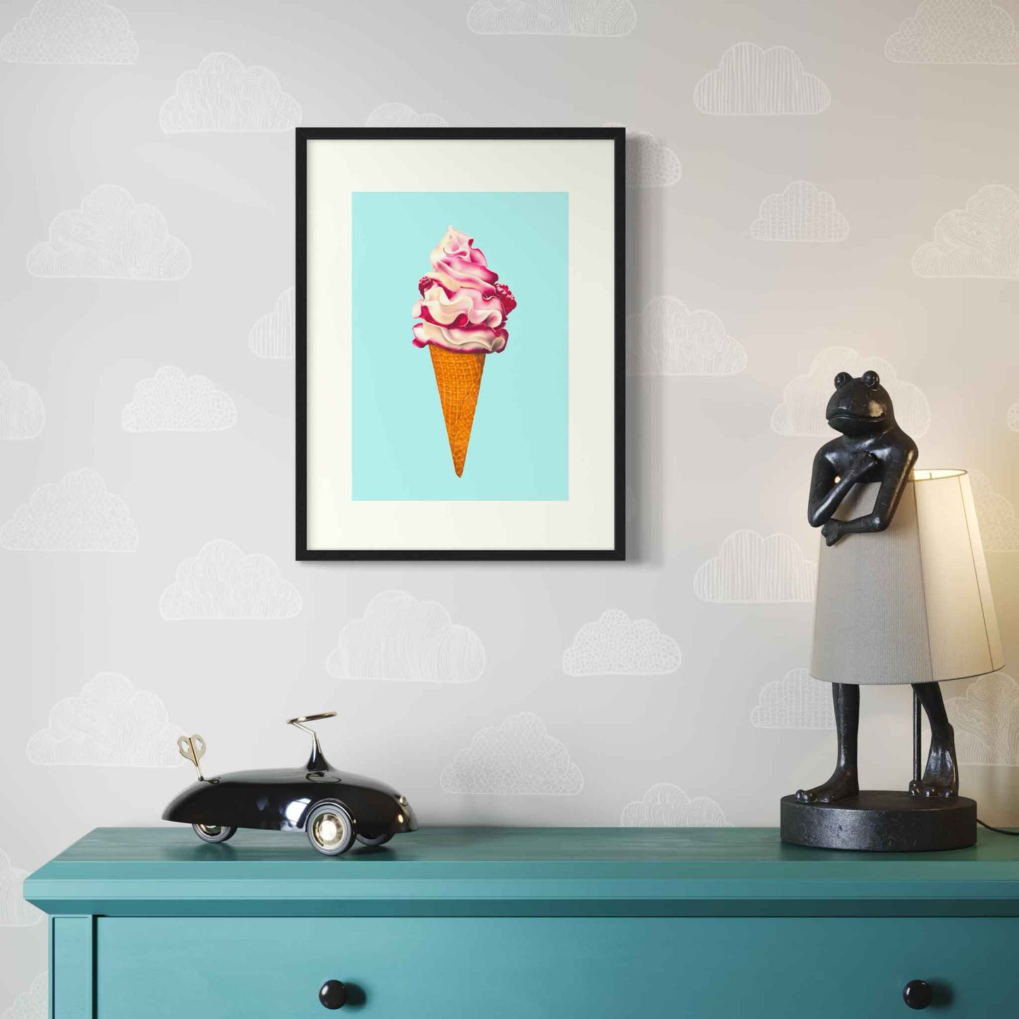 I Scream Ice Cream - Fine Art Print