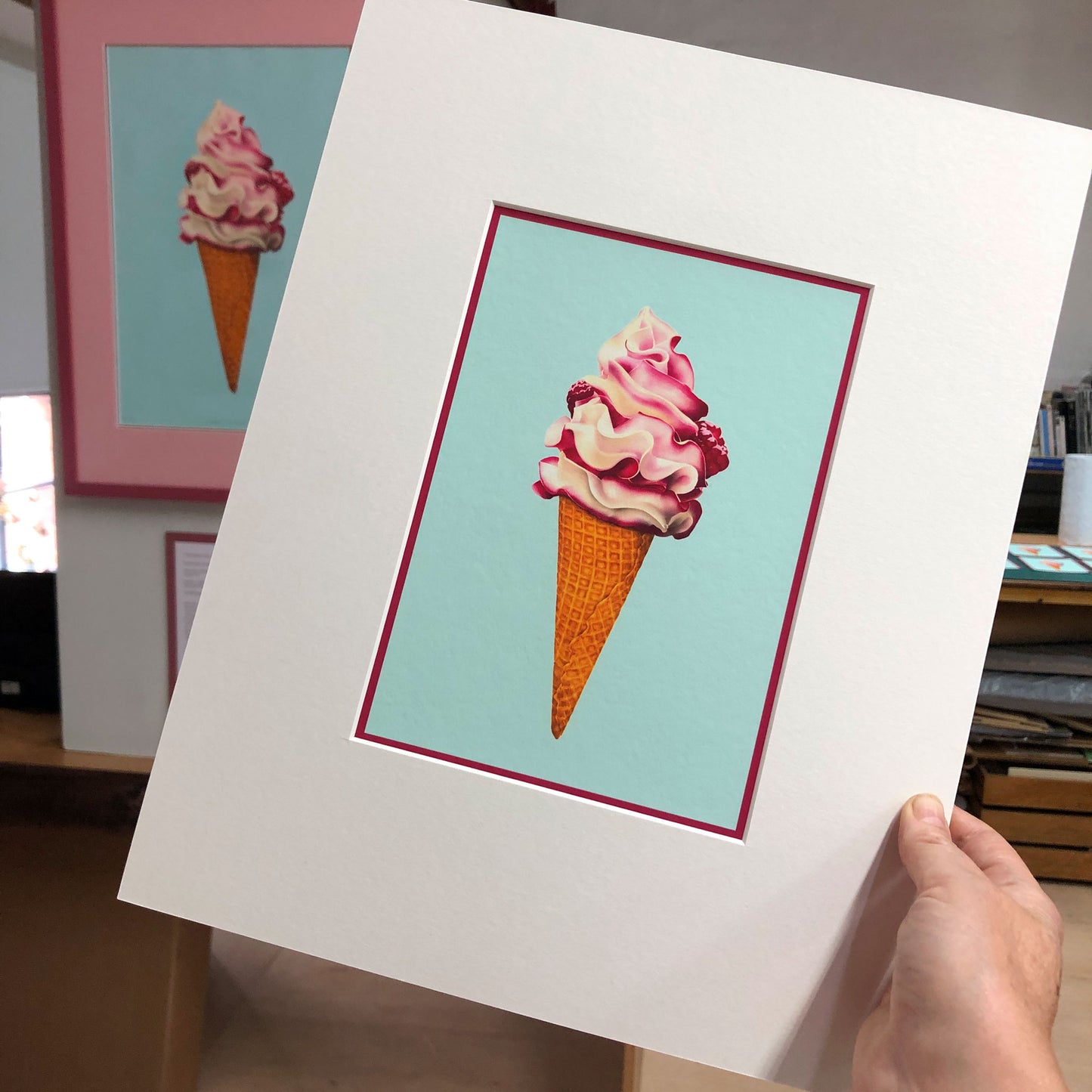 Ice Cream Print - complimentary summer gift