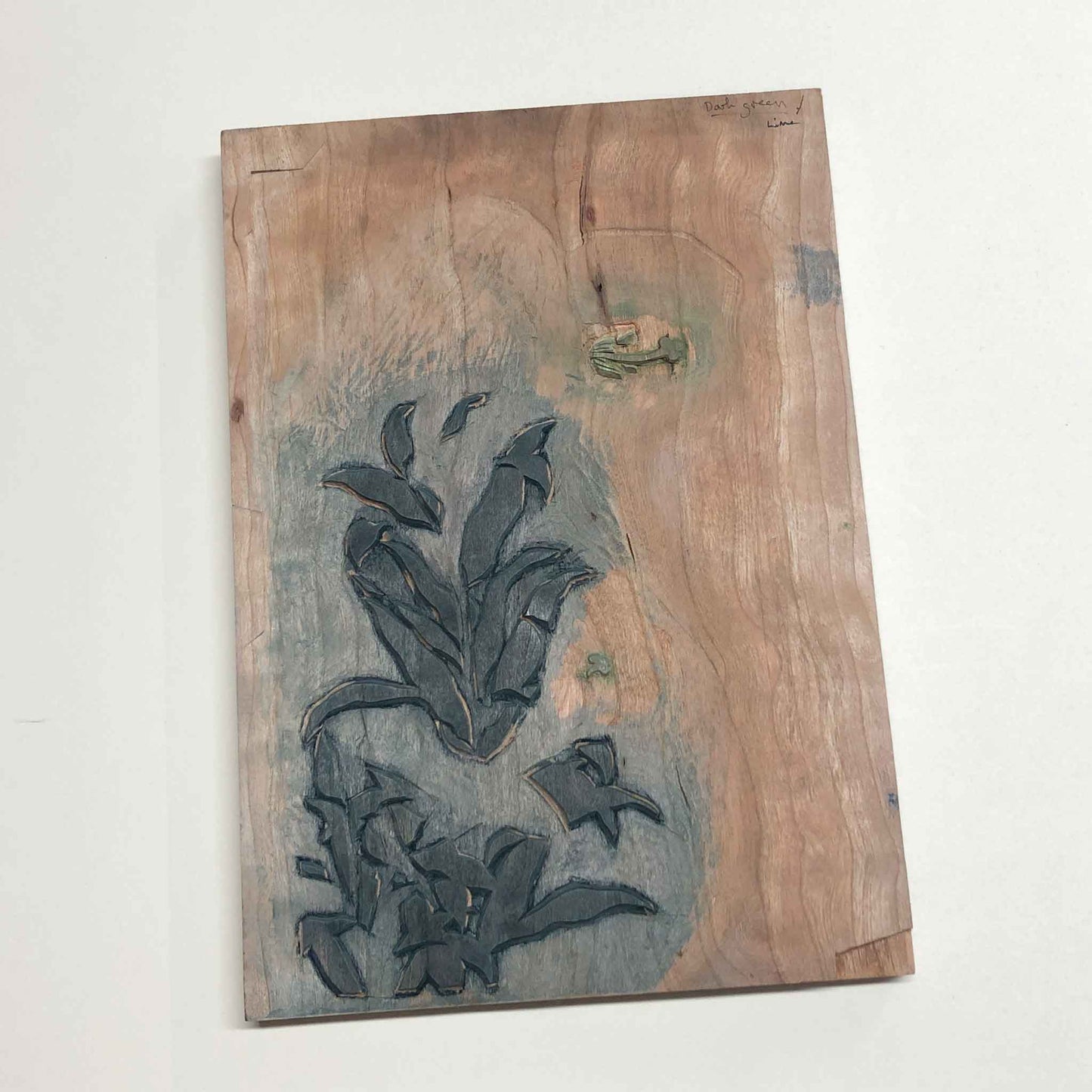 White Lily, after Koson, Japanese woodblock - original handmade print