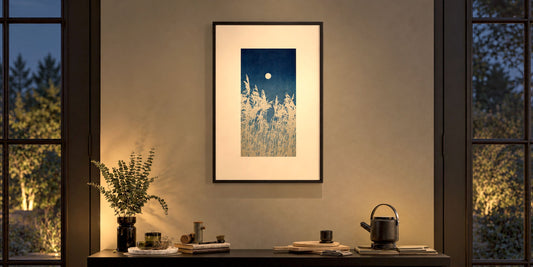 How Tsukimi Shed New Light on My Reeds & Moon Print