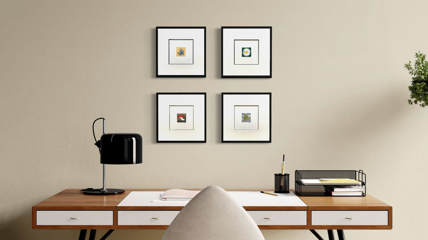 Little Gems - miniature original woodblock prints