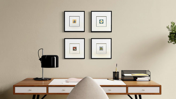 Little Gems - miniature original woodblock prints