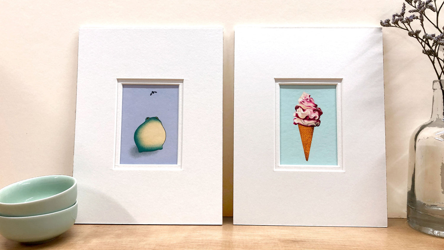 Mounted Fine Art Mini Prints
