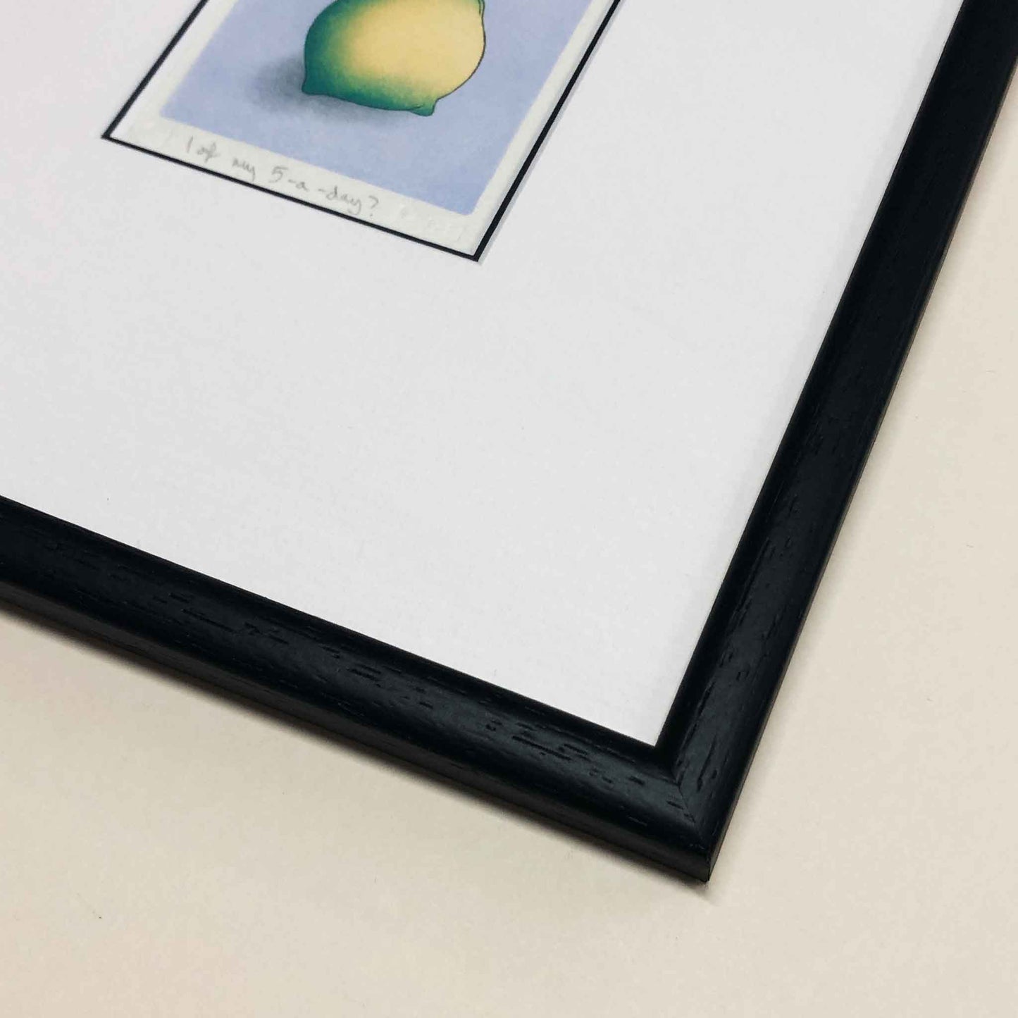 Does a Fruit Fly Count as One of My Five-a-Day? - Japanese frog - original handmade print