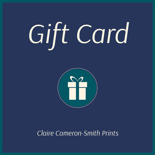 Claire Cameron-Smith Prints - Digital Gift Card